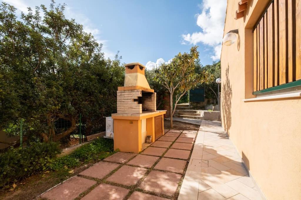 Sea View- 5 Minutes From The Beach Garden, Wi-Fi, Bbq Costa Rei Bagian luar foto