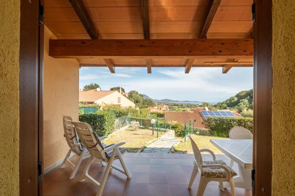 Sea View- 5 Minutes From The Beach Garden, Wi-Fi, Bbq Costa Rei Bagian luar foto