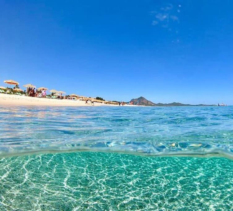 Sea View- 5 Minutes From The Beach Garden, Wi-Fi, Bbq Costa Rei Bagian luar foto