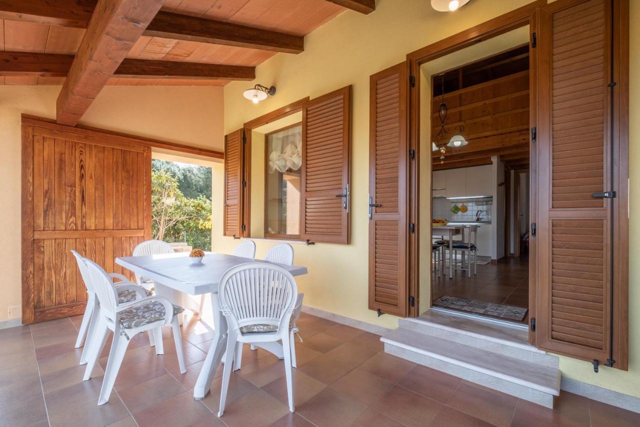 Sea View- 5 Minutes From The Beach Garden, Wi-Fi, Bbq Costa Rei Bagian luar foto
